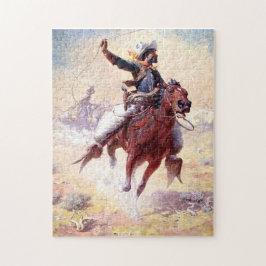 ローピングレンジカウボーイウィリアム・ロビンソンリー ジグソーパズル