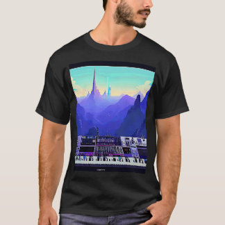 ローファイ ヒップホップ チルホップ リラックス ビート スタジオ 雰囲気 Tシャツ