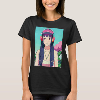 ローファイ ヒップホップ チルホップ リラックス ビート ローファイ エステティック Tシャツ