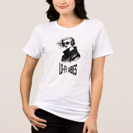 ローファイ ヴァイブス ベクターアート トリブレンドTシャツ トライブレンドTシャツ