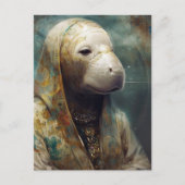 ローブを着た経営者 ポストカード (正面)