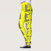 ロープと遊ボールで幸せな象 レギンス (左)