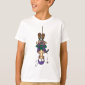ロープに吊るされた男 Tシャツ (正面)