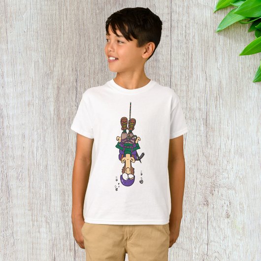 ロープに吊るされた男 Tシャツ