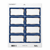 ロープのパーティーの名札が付いている西部のラベル ラベル (フルシート)