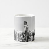 ロープのマグの馬 コーヒーマグカップ (中央)