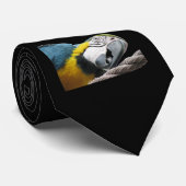 ロープの上にオウムをかける ネクタイ (ロール)