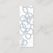 ロープの子猫、名刺 スキニー名刺 (裏面)