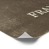 ロープの端に達したら、結び目を結ぶ ポスター (角)