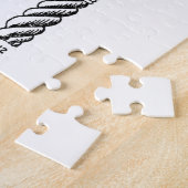 ロープの端を打ち上げるパズル ジグソーパズル (側面)