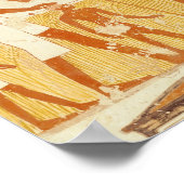 ロープを使って土地を測定する ポスター (角)