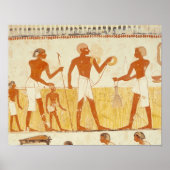 ロープを使って土地を測定する ポスター (正面)