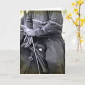 ロープを投げる準備 カード (黄色い花)