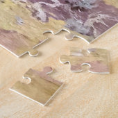 ロープを操る牧場のカウボーイ、ウィリアム・ロビンソン・リア ジグソーパズル (側面)