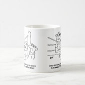 ロープアニメに登場するボクサー コーヒーマグカップ (中央)