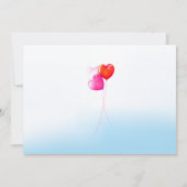 ロープガール誕生日パーティーをスキップ 招待状 (裏面)