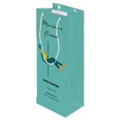 ロープクライミング ワインギフトバッグ (裏面アングル)