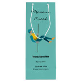 ロープクライミング ワインギフトバッグ (裏面)