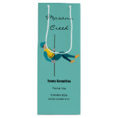 ロープクライミング ワインギフトバッグ (正面)