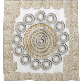 ロープシャワーカーテン シャワーカーテン (正面)