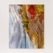 ロープテン・ノルドランドの海と山の景色 ジグソーパズル (縦)