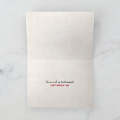 ロープデザインといかりパパの誕生日 カード (内部)