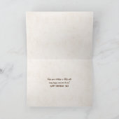 ロープパパデザインオンオークハードウッド カード (内部)