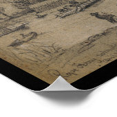 ロープフェリーシュイルキルキルリバーフィラデルフィアPAプリント ポスター (角)