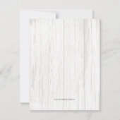 ロープフォント空白の多肉感謝状 ノートカード (裏面)