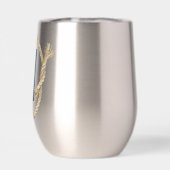 ロープフレーム内のモノグラム (背面)