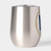 ロープフレーム内のモノグラム (正面)