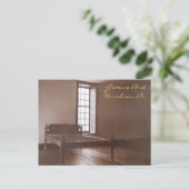 ロープベッドI ポストカード (スタンド正面)