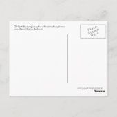 ロープベッドI ポストカード (裏面)