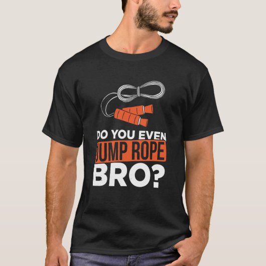 ロープホッパー跳び縄跳びFi跳び跳び用ロープジャンプ Tシャツ (正面)