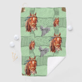 ロープホースグリーンゴルフタオル ゴルフタオル (インサイチュ)