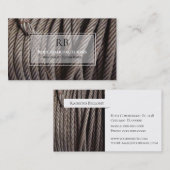 ロープメーカーの名刺 名刺 (正面/裏面)