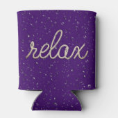 ロープ付き水滴リラックス文字クーラーボックス 缶クーラー (裏面)