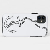 ロープ及びいかりのiPhone 5の場合 Case-Mate iPhoneケース (裏面(横))