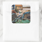 ロープ及びロブスターポット |スコットランド，ピッテニーム スクエアシール (バッグ)