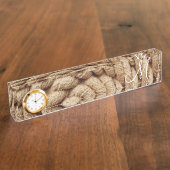 ロープ机用ネームプレート デスクネームプレート (側面)