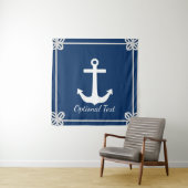 ロープ枠のいかり 航海の タペストリー (インサイチュ)