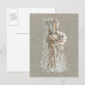 ロープ結び ポストカード (正面/裏面)