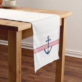 ロープ航海のといかり付きテーブルランナー ショートテーブルランナー (インサイチュ)