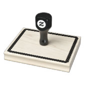 ロープ航海のツイスト漫画の矩形フレーム ラバースタンプ (スタンプ)