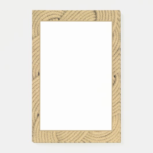 ロープ航海のノットマット効果 ポストイット (正面)