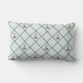 ロープ航海の付き手引き帆船 ランバークッション (裏面)