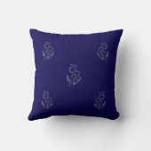 ロープ航海の及びいかり クッション (裏面)