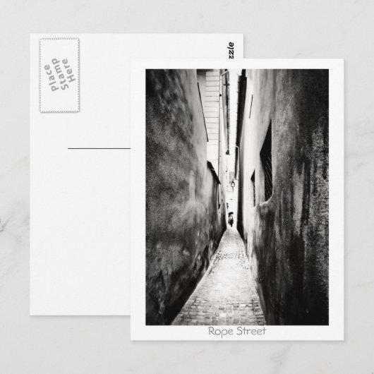 ロープ通り ポストカード (正面/裏面)