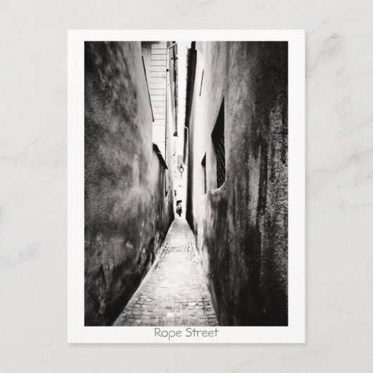 ロープ通り ポストカード (正面)