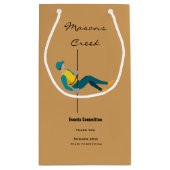 ロープ降下 スモールペーパーバッグ (裏面)